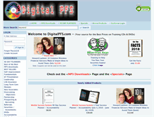 Tablet Screenshot of digitalpfs.com